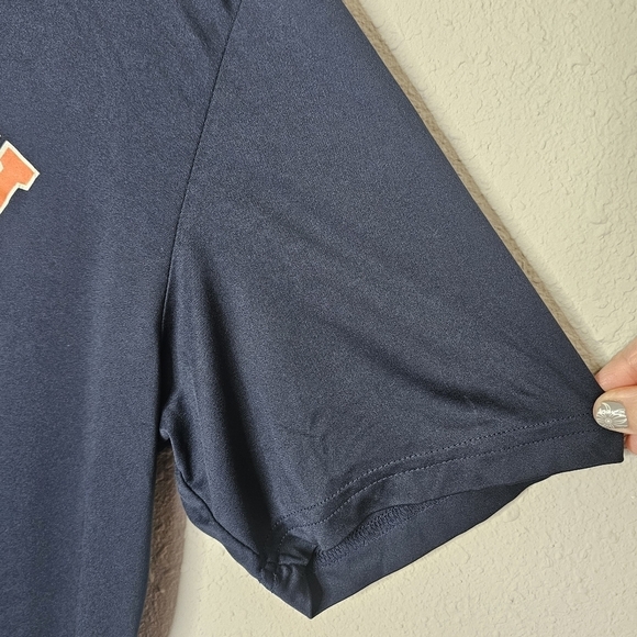 MLB Houston Astros Tee Shirt Mens L Baseball Fan Merch‎ Blue Orange - Picture 12 of 15